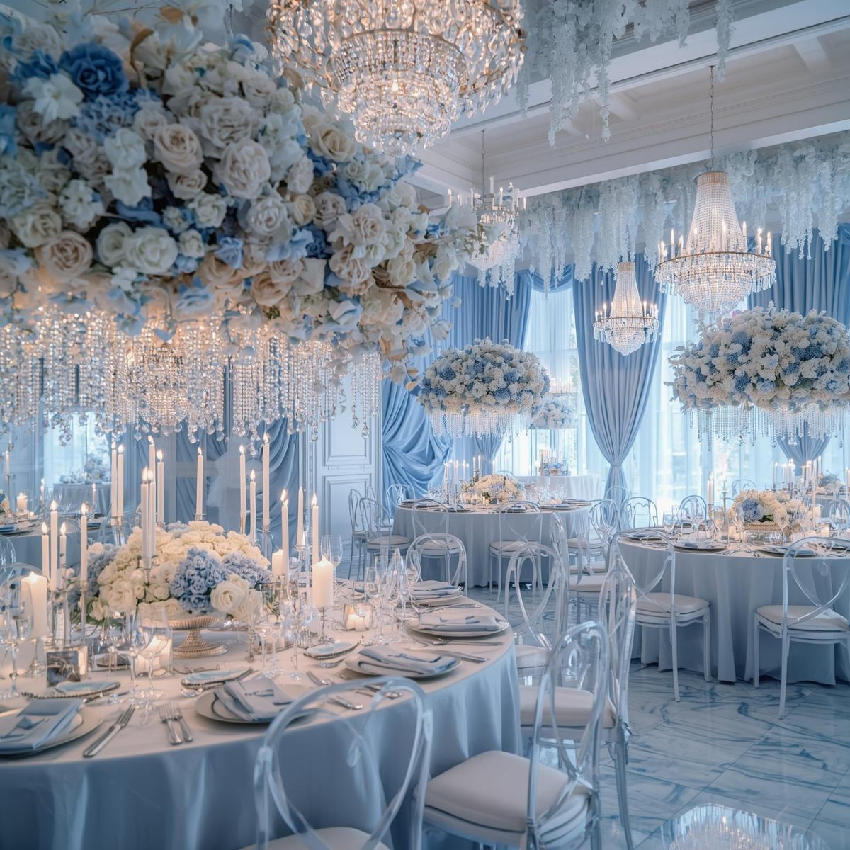Iceblue Wedding Luxury iceblue wedding scene